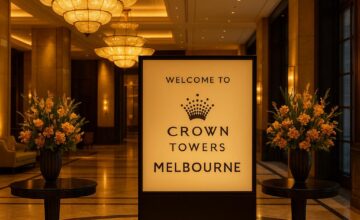 Warm personalized reception at Crown Towers Melbourne