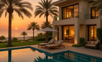 Park Hyatt Abu Dhabi beachfront villa with pool
