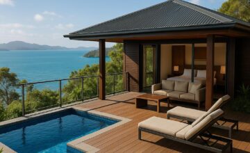 Luxury pavilion at Qualia Hamilton Island